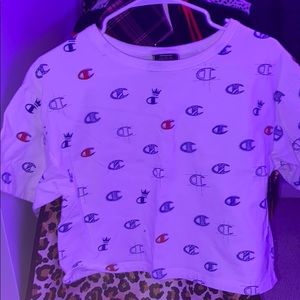 champion cropped shirt